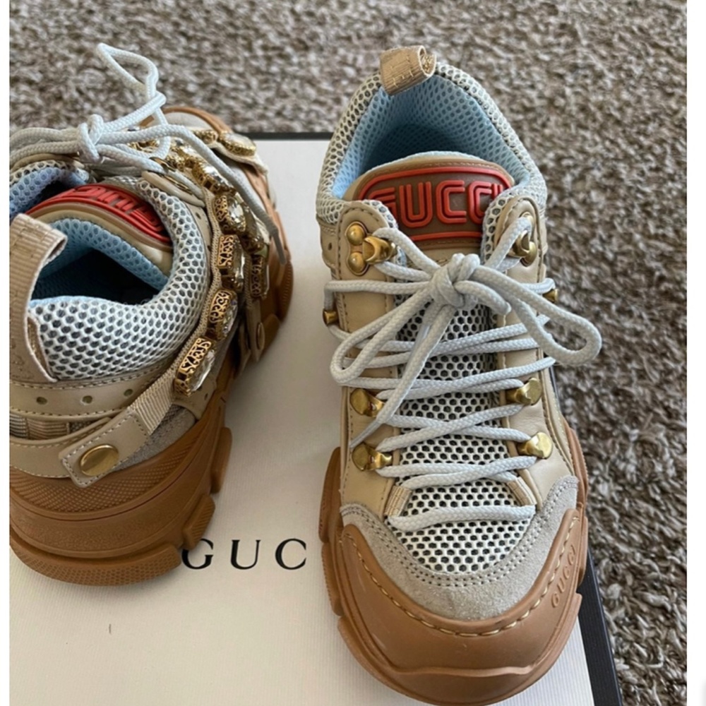 Gucci flash trek sneakers - Picture 4 of 8